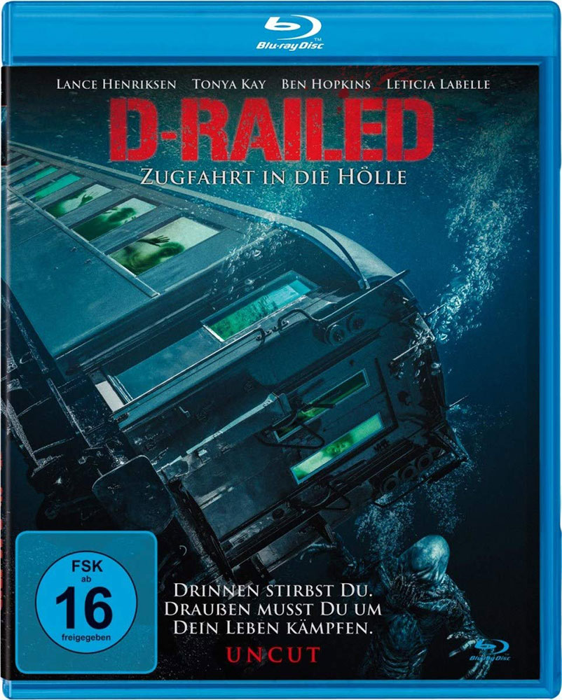 D-Railed - Zugfahrt in die Hölle (Blu-Ray) - Uncut