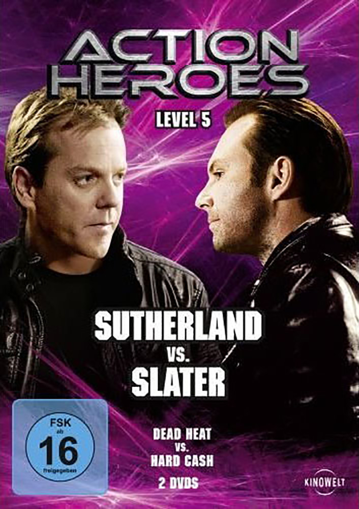 Action Heroes - Level 5: Sutherland vs. Slater (2DVD) (Dead Heat - Tödliches Rennen & Hard Cash - Die Killer vom FBI)