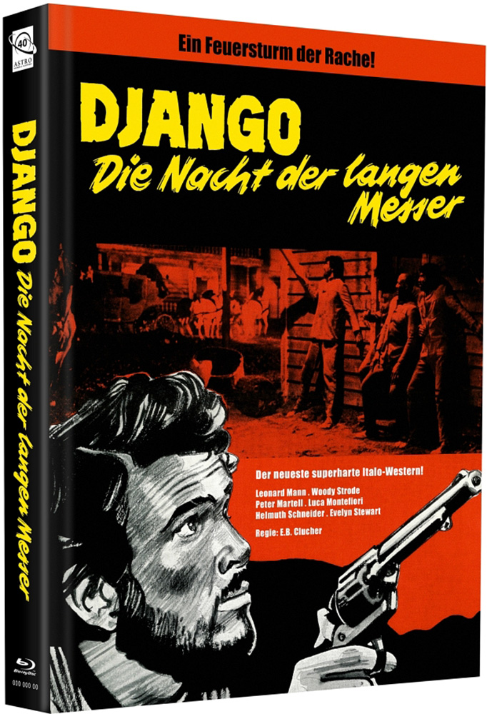Django - Die Nacht der langen Messer - Cover D - Mediabook (Blu-Ray+DVD) - Limited 111 Edition
