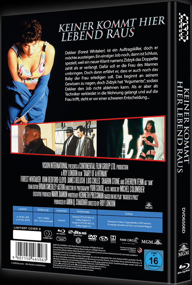 Keiner kommt hier lebend raus (Blu-Ray+DVD) - Cover D - Mediabook - Limited 111 Edition