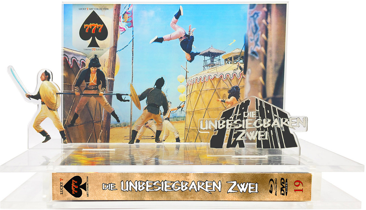 Die unbesiegbaren Zwei (Blu-Ray+DVD) - Display Edition - Limited 77 Edition - Uncut