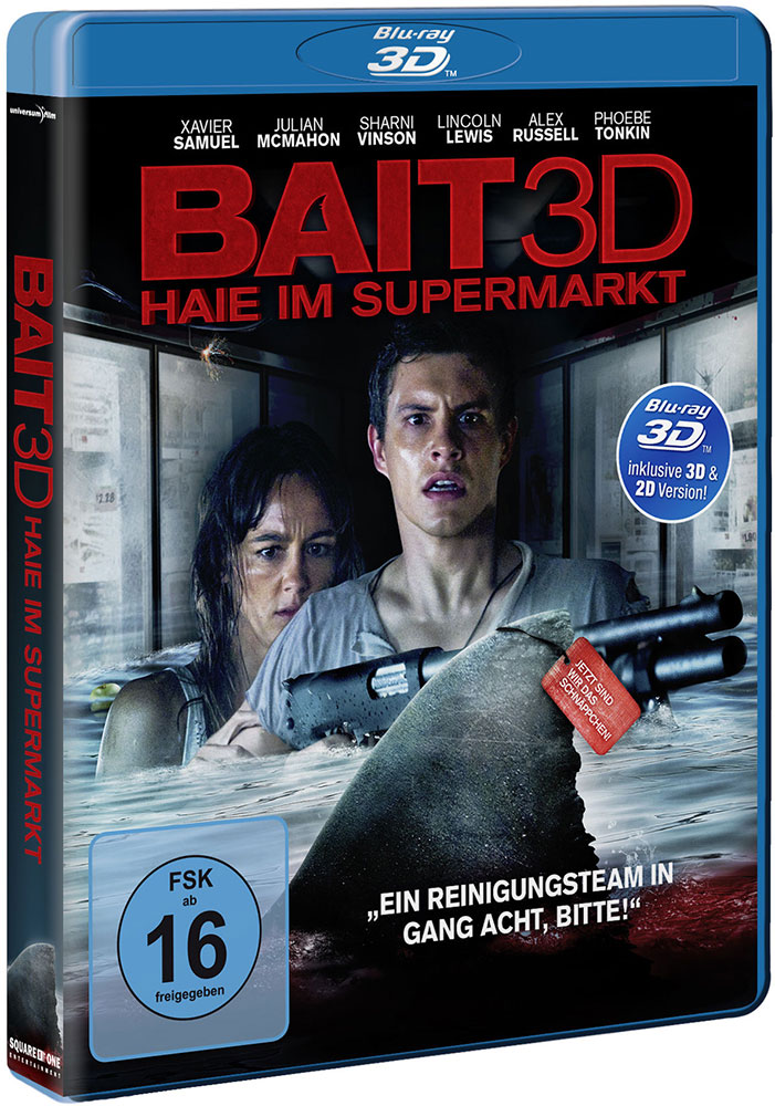 Bait - Haie im Supermarkt (Blu-Ray 3D) - 2D & 3D Version