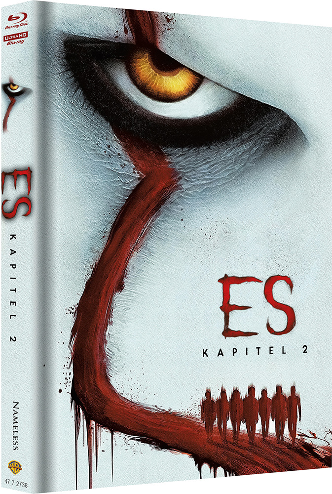 Es: Kapitel 2 - Cover B - Mediabook (4K UHD+2Blu-Ray) - Limited 600 Edition Es: Kapitel 2 - Cover B - Mediabook (4K UHD+2Blu-Ray) - Limited 600 Edition
