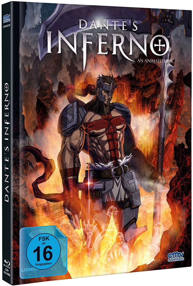 Dantes Inferno (Blu-Ray+DVD) - Cover D - Mediabook - Limited 333 Edition