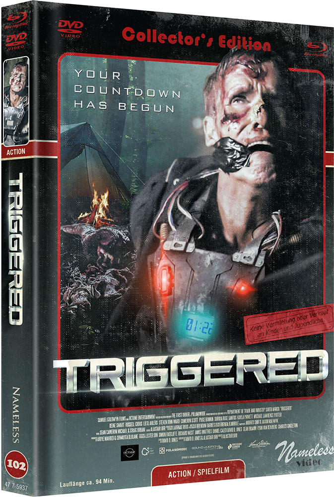 Triggered - Cover C - Mediabook (Blu-Ray+DVD) - Limited 333 Edition Triggered - Cover C - Mediabook (Blu-Ray+DVD) - Limited 333 Edition