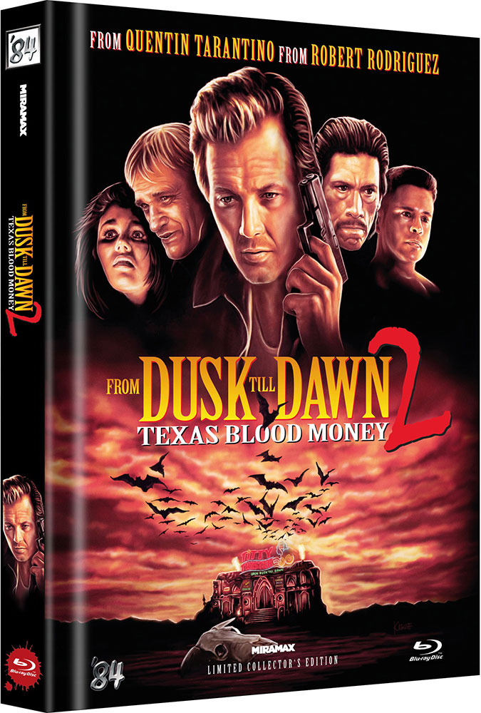 From Dusk Till Dawn 2 (Blu-Ray) - Cover A - Mediabook - Limited 333 Edition