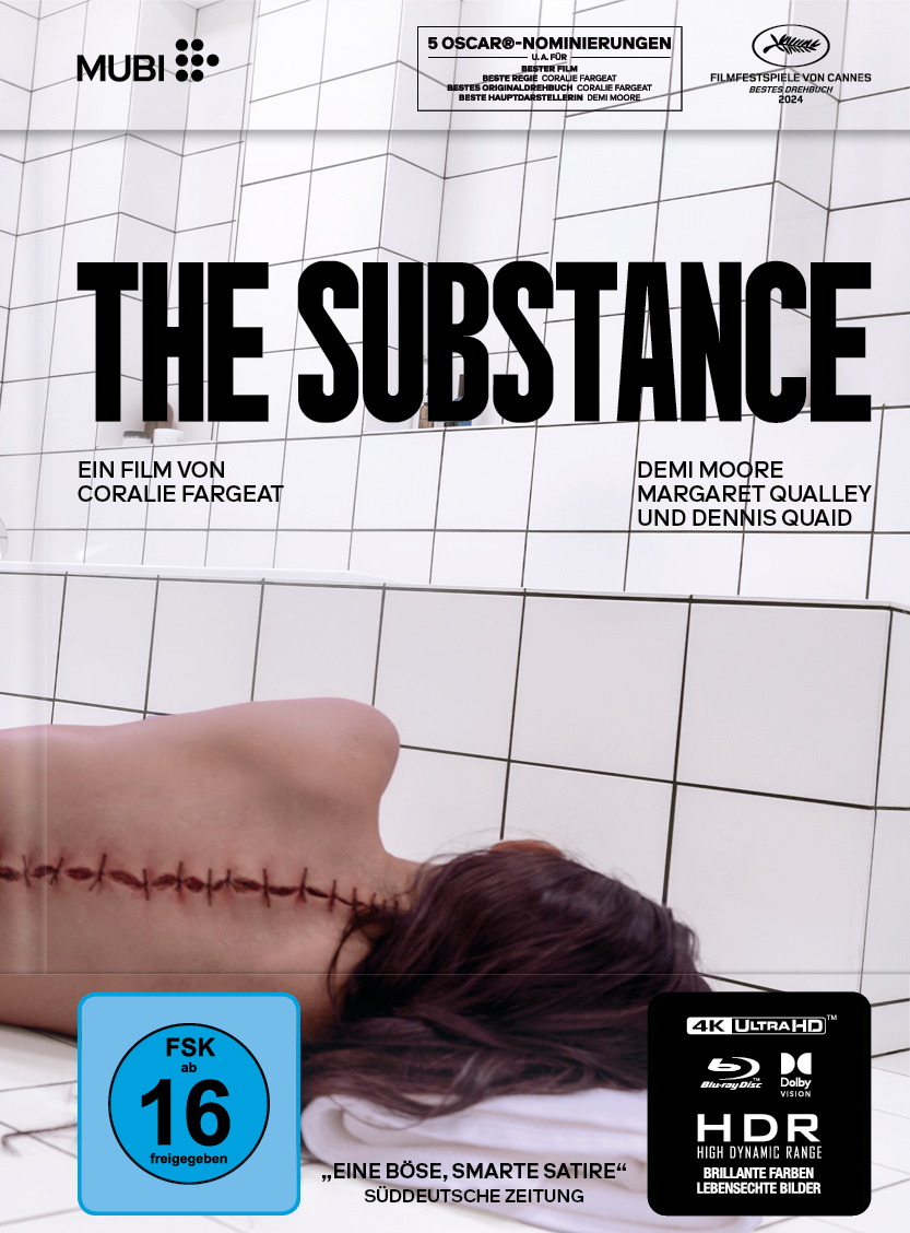 The Substance (4K UHD+Blu-Ray) - Mediabook - Limited Edition The Substance (4K UHD+Blu-Ray) - Mediabook - Limited Edition