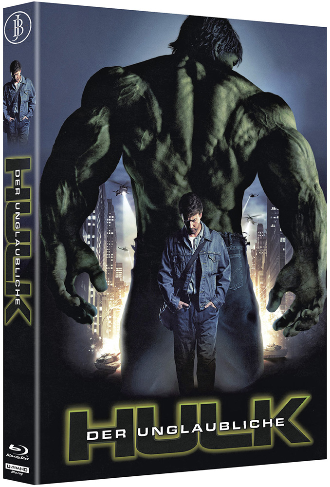 Der unglaubliche Hulk - Cover A - Mediabook (4K UHD+Blu-Ray) - Limited 250 Edition