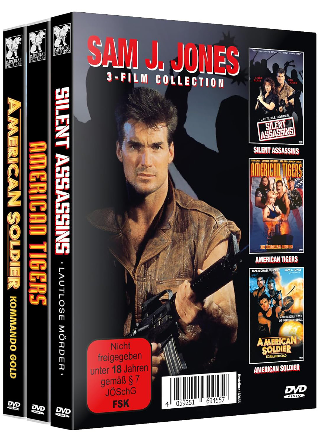 Sam J. Jones - 3-Film Collection (3DVD) Sam J. Jones - 3-Film Collection (3DVD)