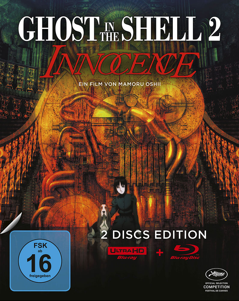 Ghost in the Shell 2 - Innocence (4K UHD+Blu-Ray) - Limited Edition Ghost in the Shell 2 - Innocence (4K UHD+Blu-Ray) - Limited Edition
