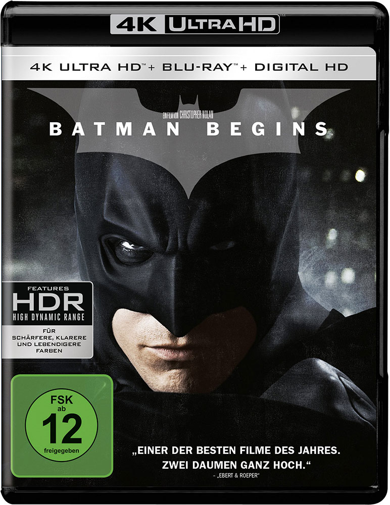 Batman Begins (4K UHD+Blu-Ray) (3Discs)