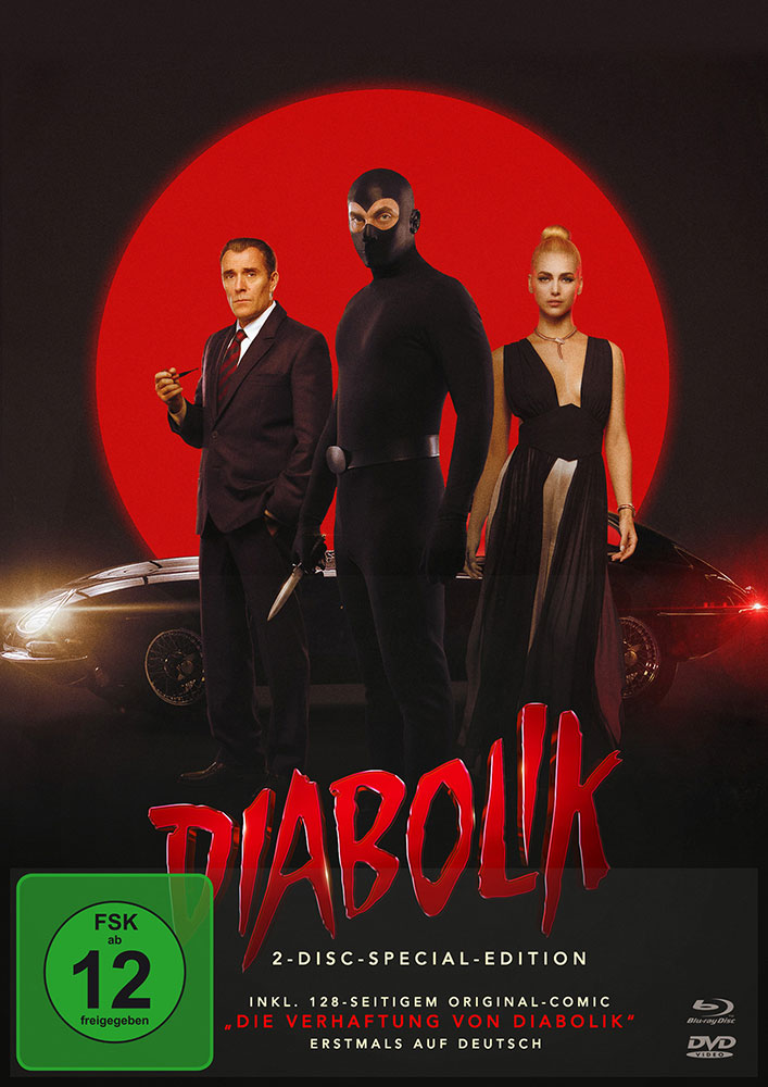 Diabolik (Blu-Ray+DVD) - Digipack - Special Edition mit Comic