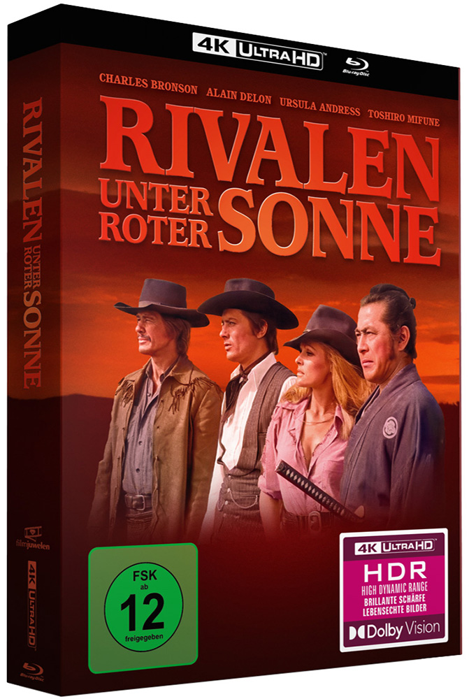 Rivalen unter roter Sonne (4K U HD+Blu-Ray) - Mediabook - Limited Edition Rivalen unter roter Sonne (4K U HD+Blu-Ray) - Mediabook - Limited Edition