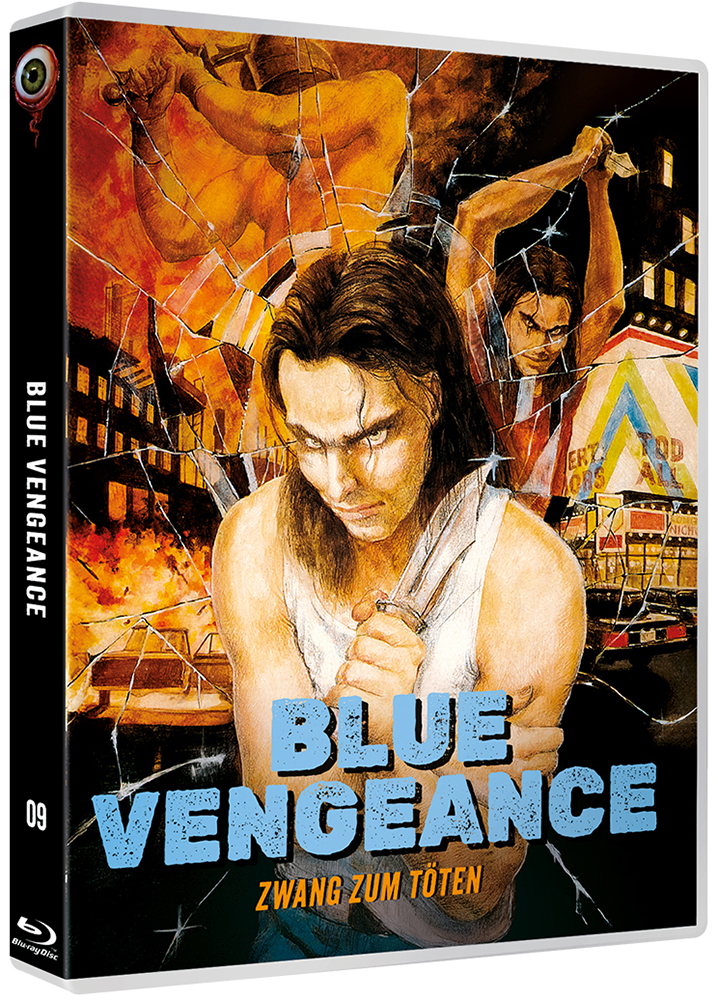 Blue Vengeance - Zwang zum töten (Blu-Ray) - Limited 1500 Edition - Thrill Kill Collection #09 - Scanavo-Box