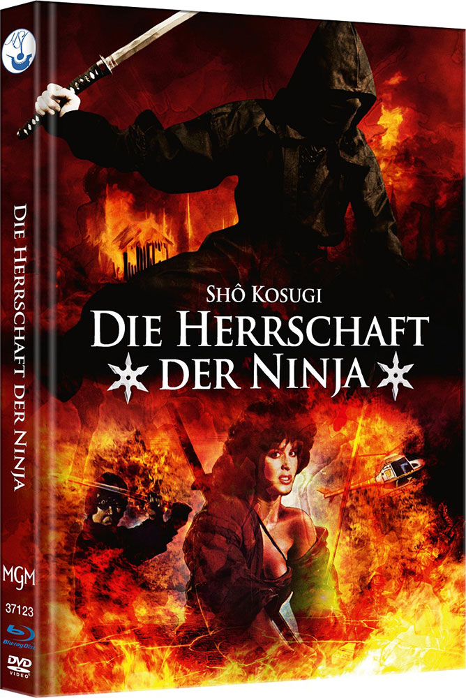Ninja III - Die Herrschaft der Ninja (Blu-Ray+DVD) - Cover B - Mediabook - Limited 333 Edition Ninja III - Die Herrschaft der Ninja (Blu-Ray+DVD) - Cover B - Mediabook - Limited 333 Edition