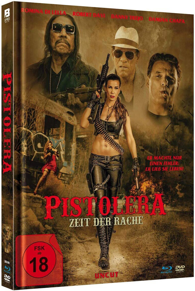 Pistolera - Zeit der Rache (Blu-Ray+DVD) - Mediabook - Limited Edition - Uncut Pistolera - Zeit der Rache (Blu-Ray+DVD) - Mediabook - Limited Edition - Uncut