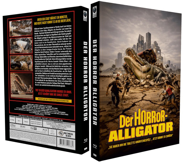 Der Horror-Alligator (Blu-Ray) - große Hartbox - Limited 33 Edition