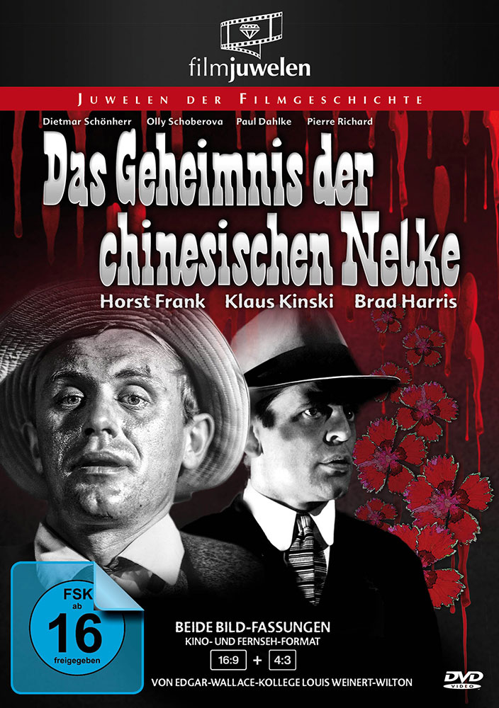 Das Geheimnis der chinesischen Nelke (s/w) - Klaus Kinski Das Geheimnis der chinesischen Nelke (s/w) - Klaus Kinski