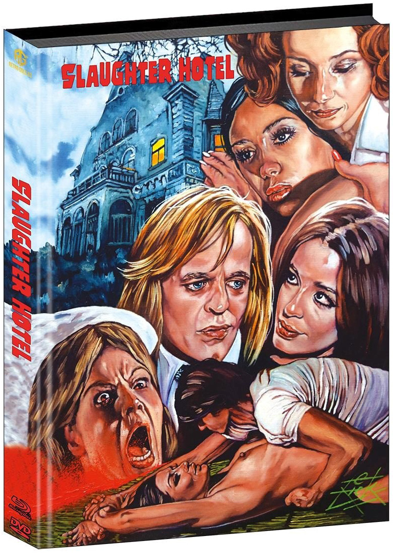 Slaughter Hotel (Blu-Ray+DVD) - Cover A - Mediabook (Wattiert) - Limited 250 Edition Slaughter Hotel (Blu-Ray+DVD) - Cover A - Mediabook (Wattiert) - Limited 250 Edition