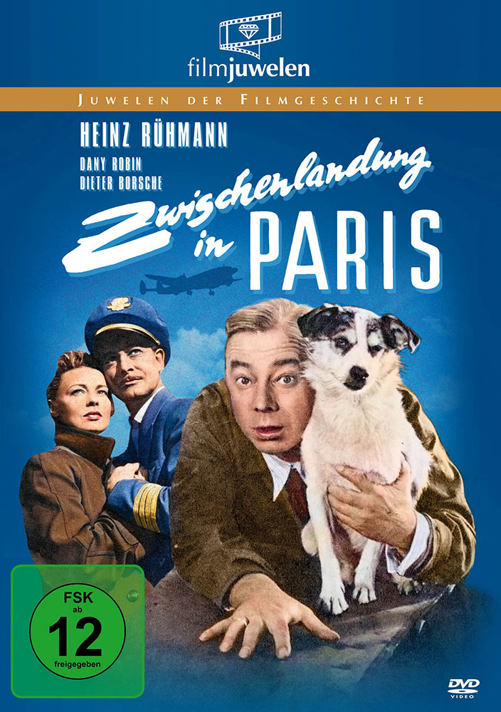 Zwischenlandung in Paris (s/w)