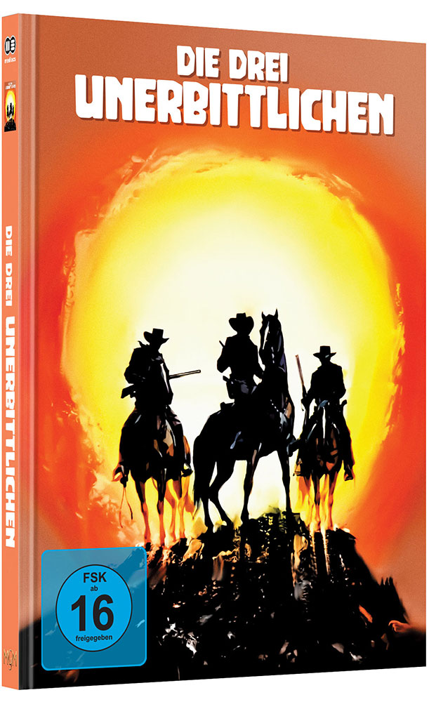 Die drei Unerbittlichen - Cover A - Mediabook (Blu-Ray+DVD) - Limited Edition