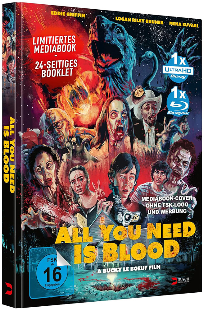 All You Need Is Blood (4K UHD+Blu-Ray) - Mediabook - Limited Edition All You Need Is Blood (4K UHD+Blu-Ray) - Mediabook - Limited Edition