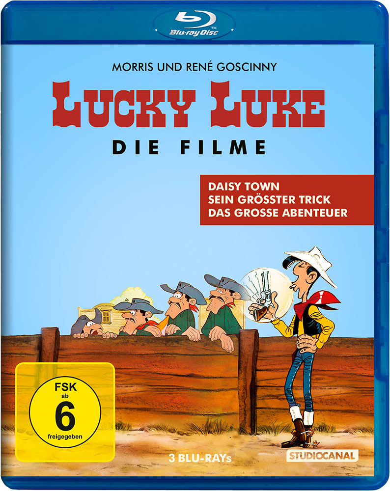 Lucky Luke - Die Spielfilm Edition (Blu-Ray) (3Discs)