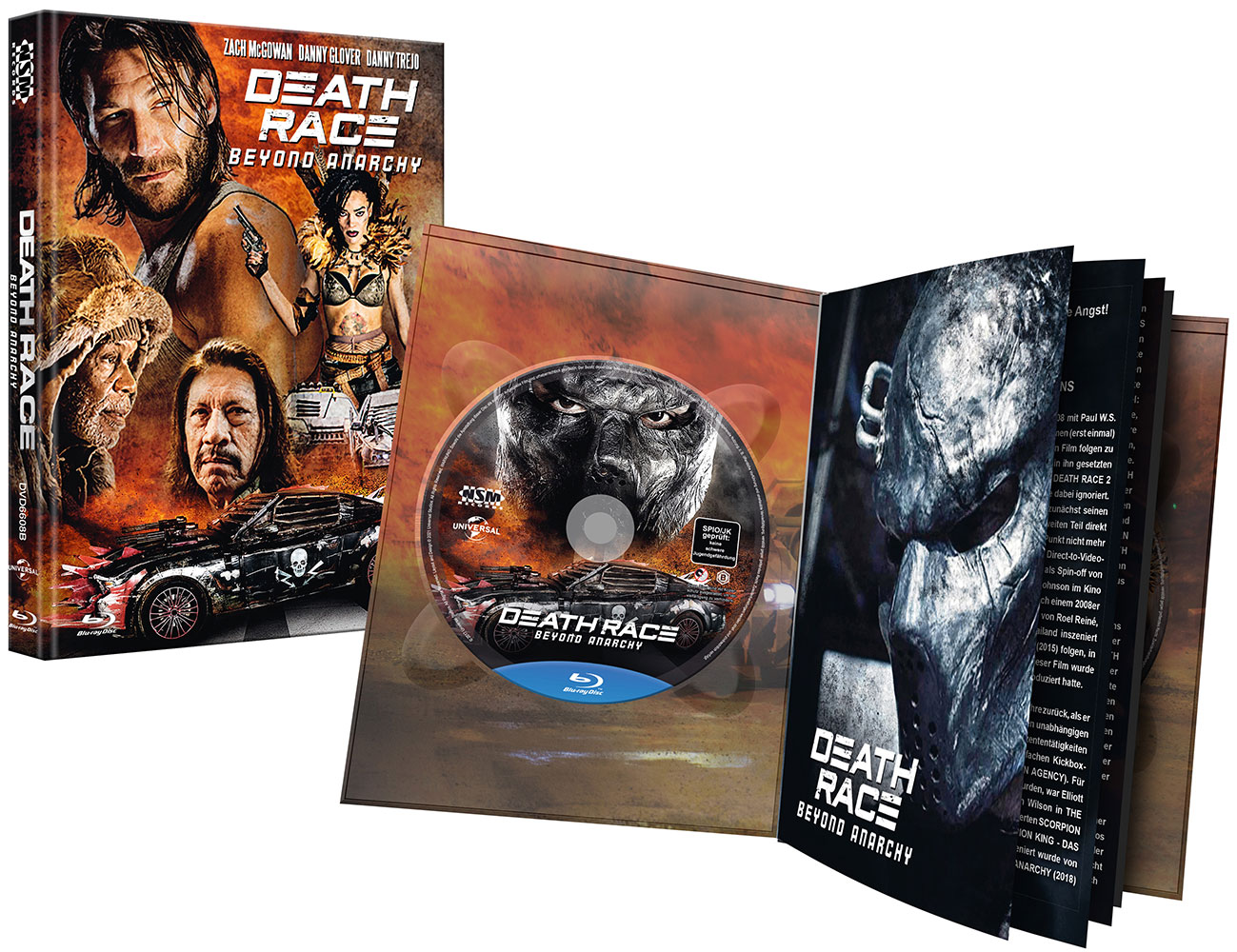 Death Race 4: Anarchy (Blu-Ray+DVD) - Cover B - Mediabook - Limited 250 Edition - Uncut Death Race 4: Anarchy (Blu-Ray+DVD) - Cover B - Mediabook - Limited 250 Edition - Uncut