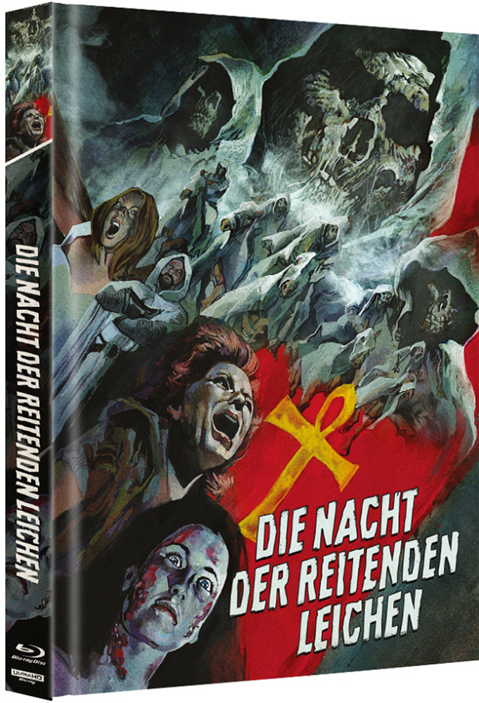 Die Nacht der reitenden Leichen (4K UHD+Blu-Ray) - Cover A - Mediabook - Limited 500 Edition