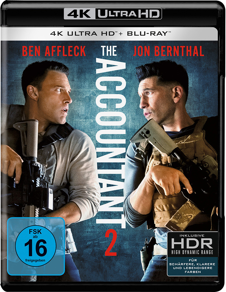 The Accountant 2 (4K UHD+Blu-ray)