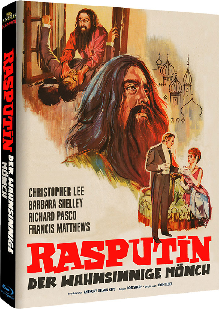 Rasputin - Der wahnsinnige Mönch (Blu-Ray) - Cover B - Mediabook