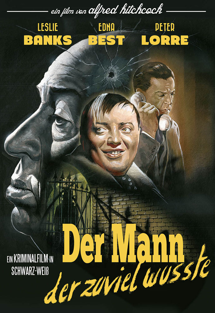 Alfred Hitchcock- Der Mann, der zuviel wusste - O-Card mit Wendecover Alfred Hitchcock- Der Mann, der zuviel wusste - O-Card mit Wendecover