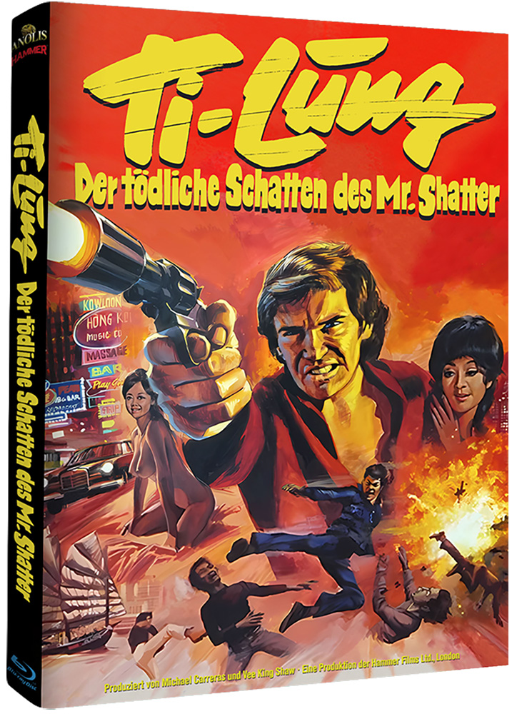 Ti Lung - Der tödliche Schatten des Mr. Shatter (Blu-Ray) - Cover C - Mediabook - Limited Edition