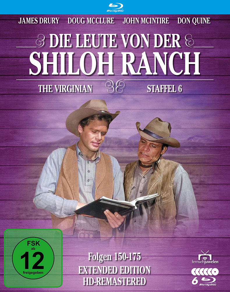 Die Leute von der Shiloh Ranch - Staffel 6 (Blu-Ray) (6Discs)