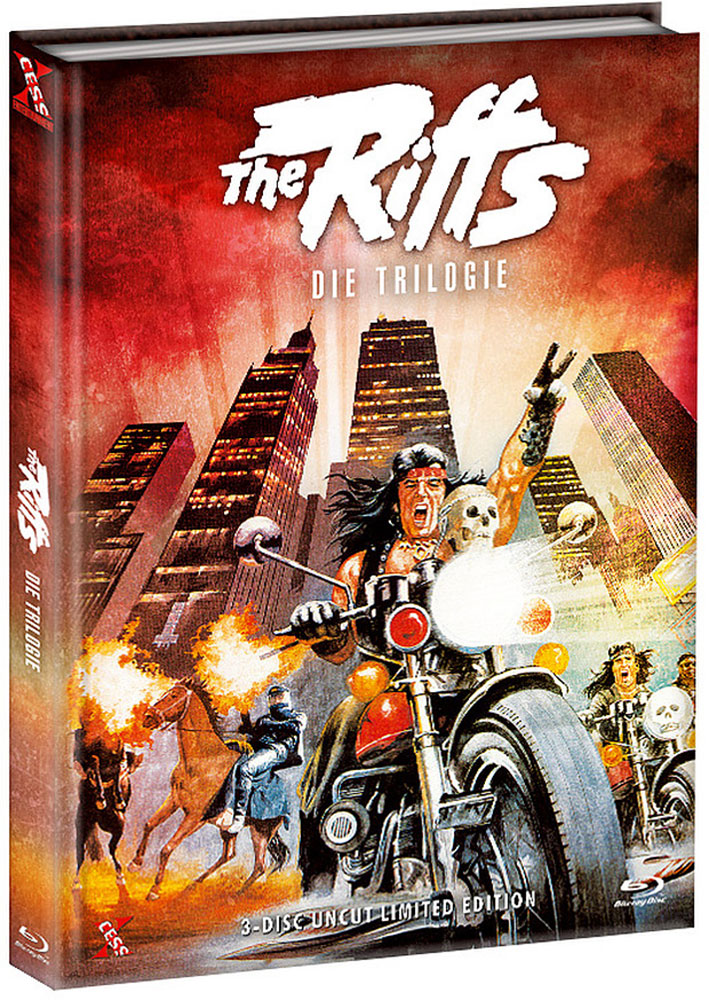 The Riffs 1-3 - Cover A - Mediabook (Blu-Ray) (3Discs) - Limited 666 Edition - Uncut