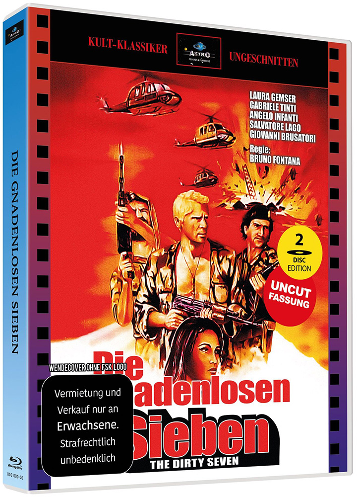 Die gnadenlosen Sieben (Blu-Ray) - Cover 5 - Scanavo Box - Limited 100 Edition