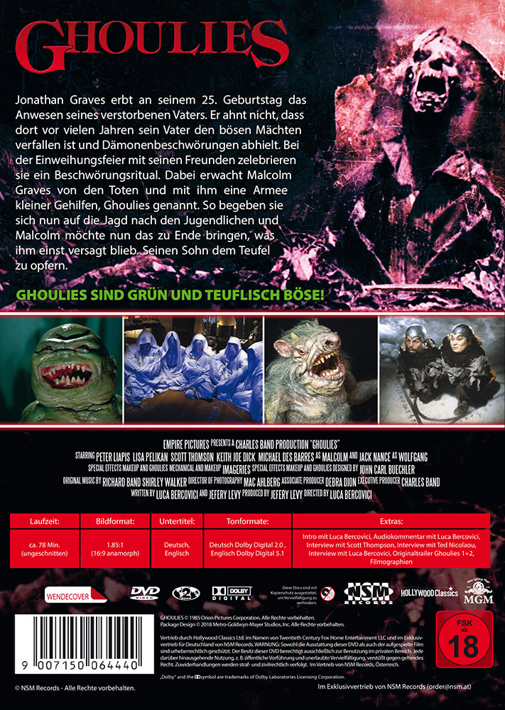Ghoulies 1 - Uncut