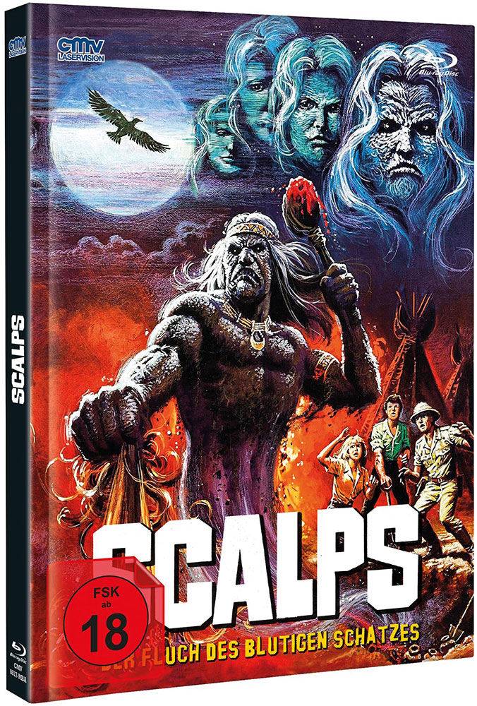 Scalps - Der Fluch des blutigen Schatzes (Blu-Ray+DVD) - Cover A - Mediabook (FSK) - Limited Edition Scalps - Der Fluch des blutigen Schatzes (Blu-Ray+DVD) - Cover A - Mediabook (FSK) - Limited Edition
