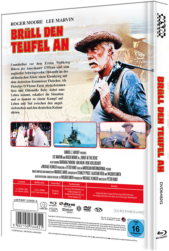 Brüll den Teufel an (Blu-Ray+DVD) - Cover G - Mediabook - Limited 99 Edition Brüll den Teufel an (Blu-Ray+DVD) - Cover G - Mediabook - Limited 99 Edition