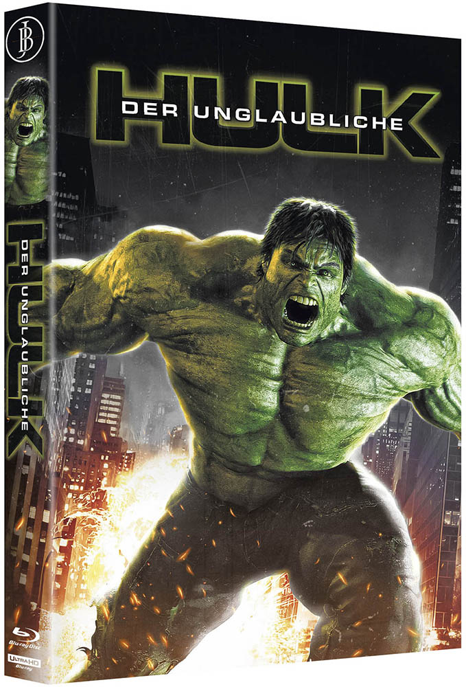 Der unglaubliche Hulk - Cover D - Mediabook (4K UHD+Blu-Ray) - Limited 250 Edition