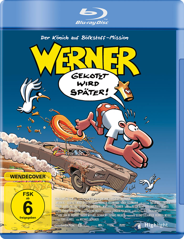 Werner - Gekotzt wird später! (Blu-Ray)