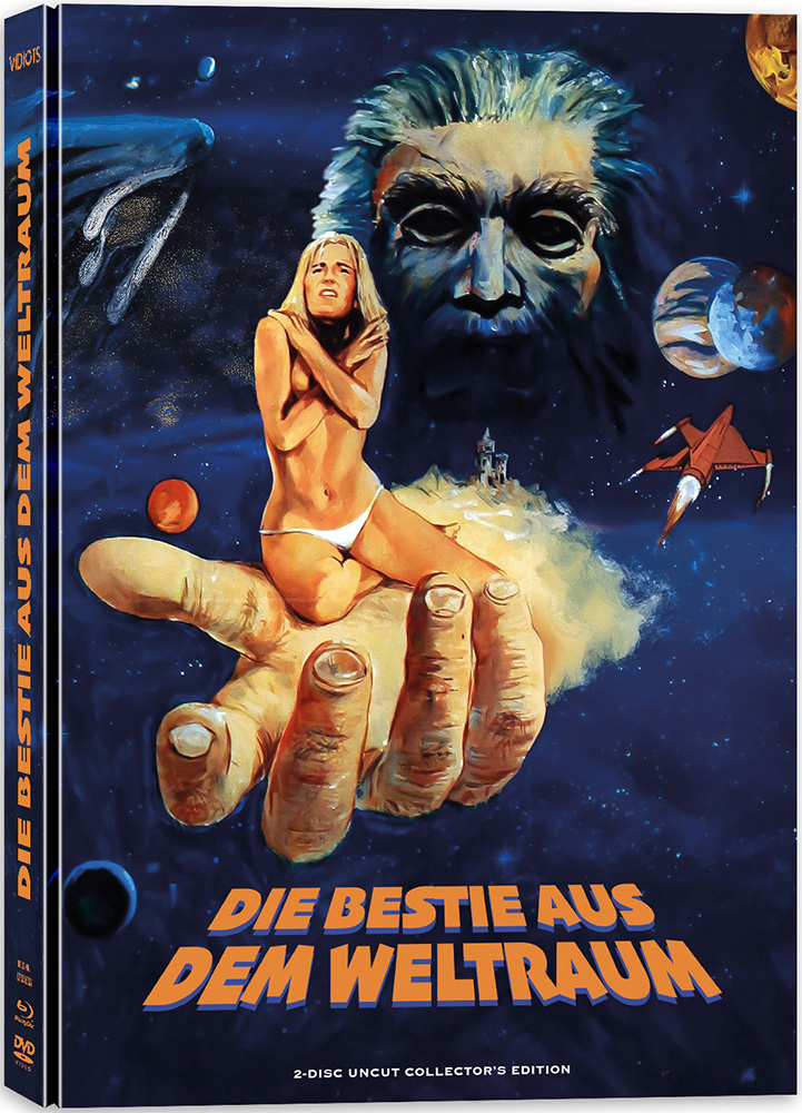 Die Bestie aus dem Weltraum (Blu-Ray+DVD) - Cover B - Mediabook - Limited 111 Edition - Uncut