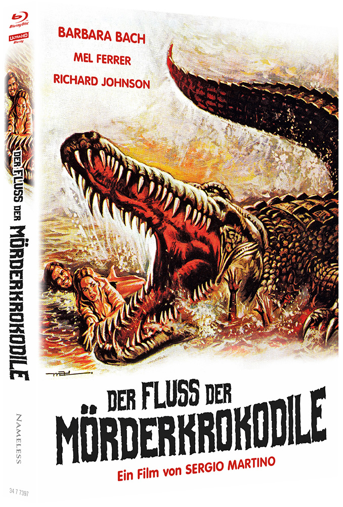 Der Fluss der Mörderkrokodile (4K UHD+Blu-Ray) - Cover B - Mediabook - Limited 555 Edition