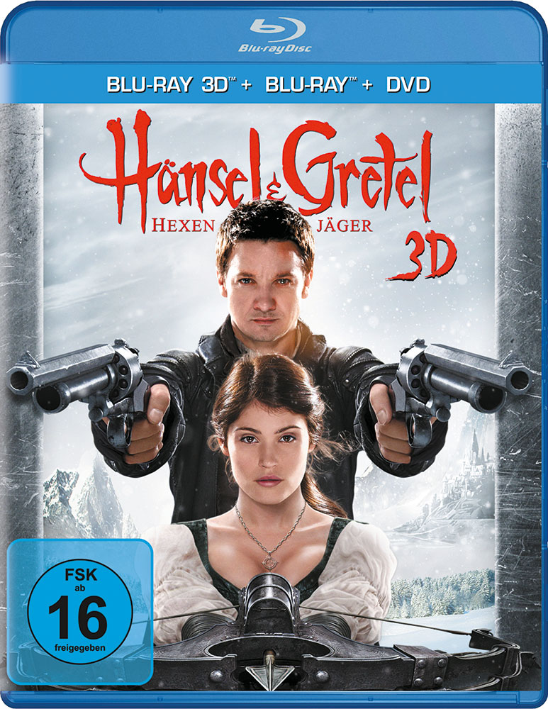 Hänsel & Gretel: Hexenjäger (Blu-Ray 3D+Blu-Ray+DVD) (3Discs) - 2D & 3D Version