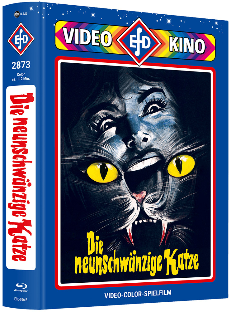 Die neunschwänzige Katze (Blu-Ray) (2Discs) - Cover B - Mediabook - Limited 222 Edition