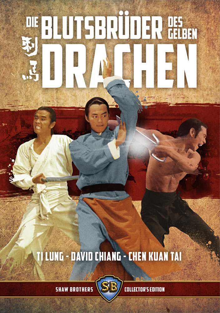 Die Blutsbrüder des gelben Drachen (Blu-Ray+DVD) - Shaw Brothers Collection 09 - Uncut