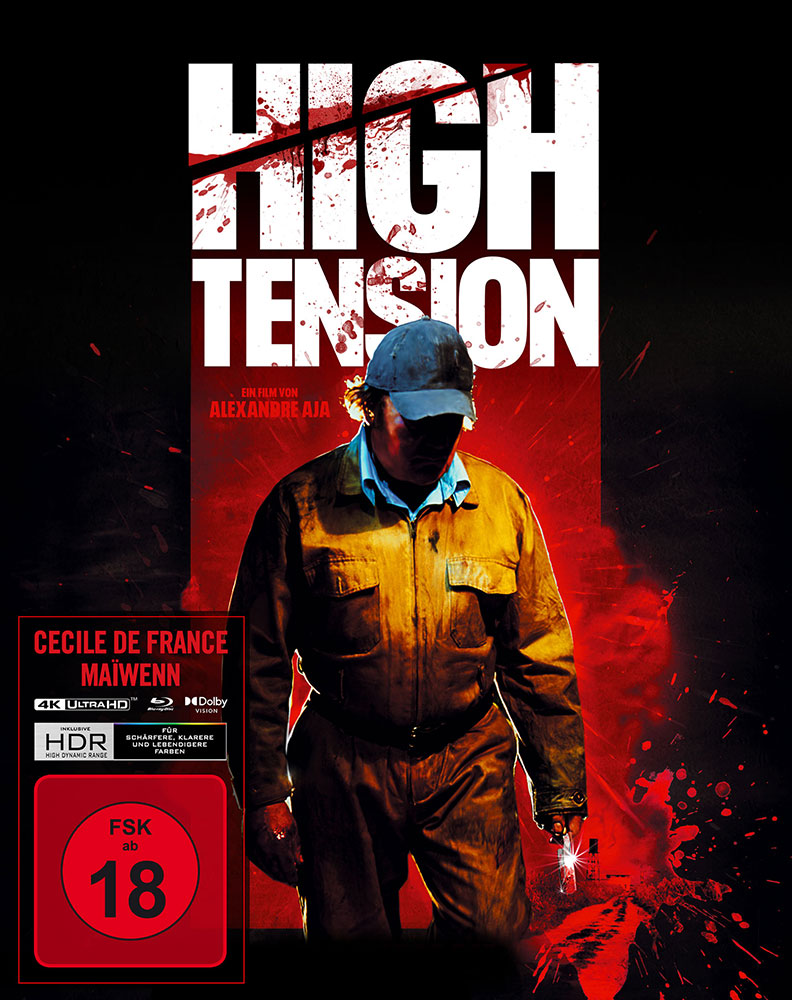 High Tension - Cover A - Mediabook (4K UHD+2Blu-Ray) - Limited Edition High Tension - Cover A - Mediabook (4K UHD+2Blu-Ray) - Limited Edition