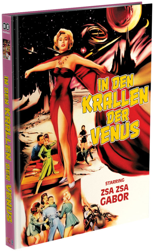 In den Krallen der Venus - Cover C - Mediabook (Blu-Ray+DVD) - Limited 250 Edition