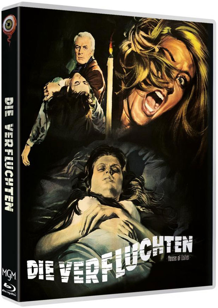 Die Verfluchten (House of Usher) (Blu-Ray+DVD) - Wendecover mit 2. Motiv
