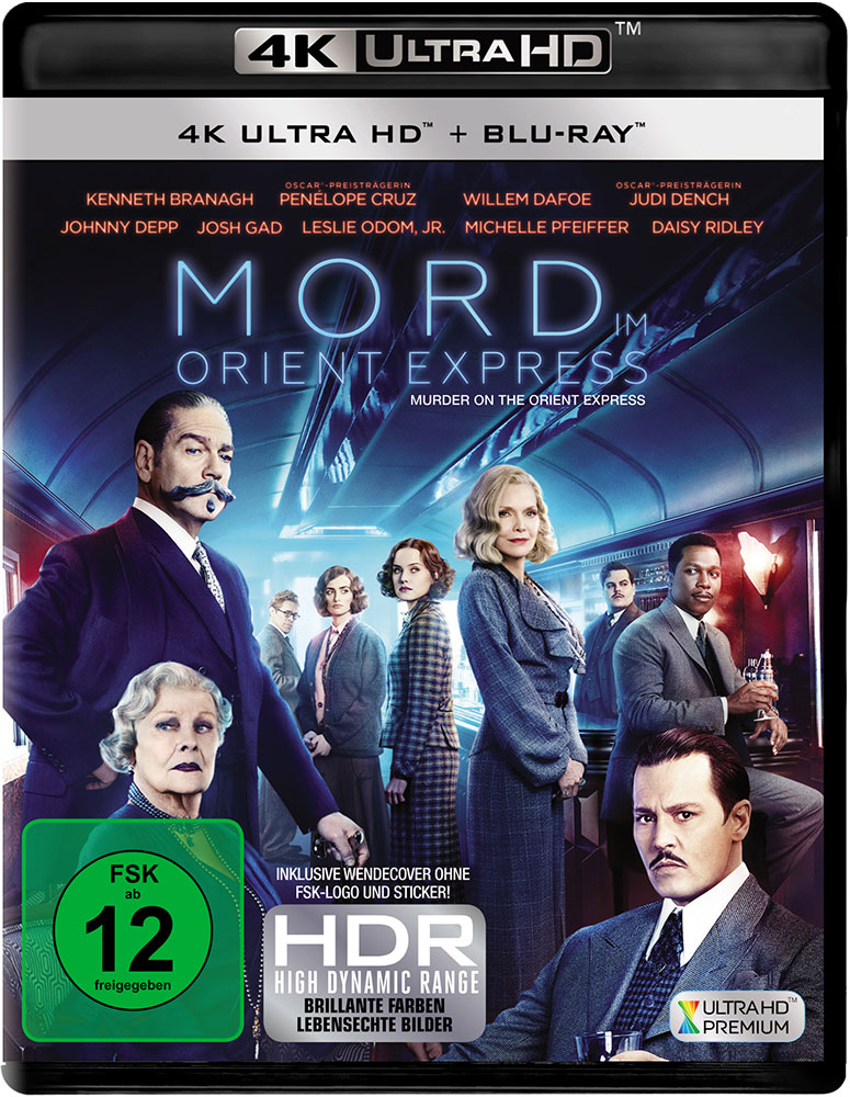 Mord im Orient Express (4K UHD+Blu-Ray)